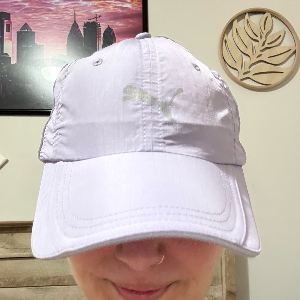 Puma Light Purple Athletic Cap